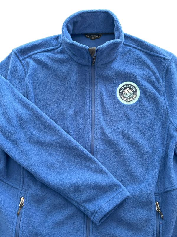 MN Ice Swim Zip Fleece - Royal Blue