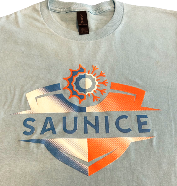 SAUNICE T-Shirt - Light Blue - Image 2