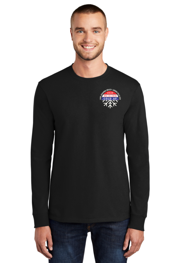 long sleeve t-shirt with logo on the breast